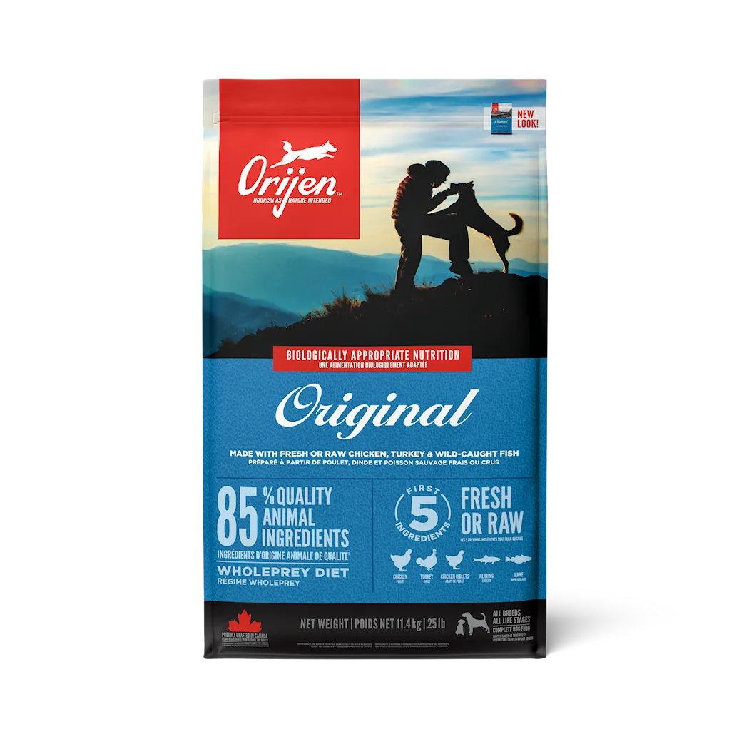 Orijen Original Dog 11,4 kg – ren produktbild av originalforpakningen
