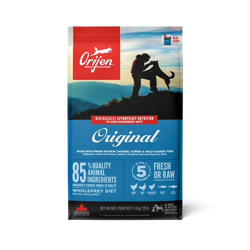 Orijen Original Dog 11,4 kg – ren produktbild av originalforpakningen
