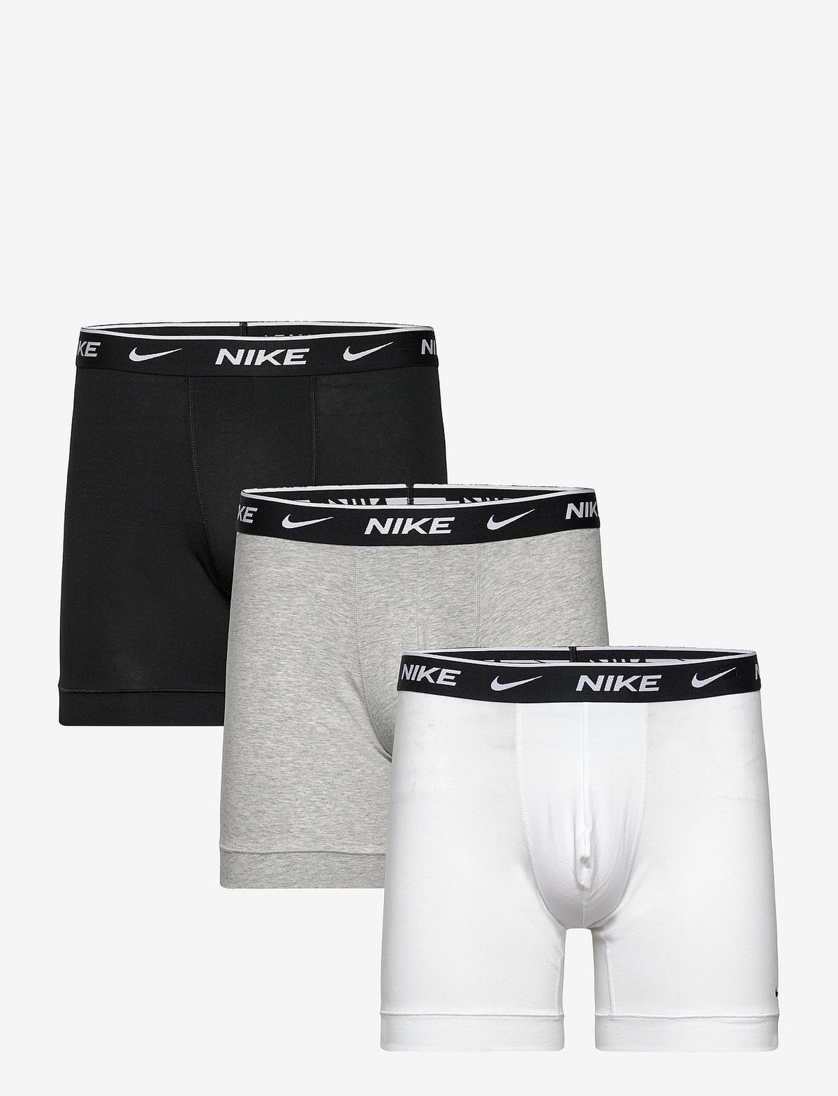 Nike ESSENTIAL COTTON STRETCH BOXER B herreunderbukser, 3-PACK i ADOBE brun