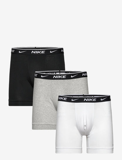Nike ESSENTIAL COTTON STRETCH BOXER B herreunderbukser, 3-PACK i ADOBE brun