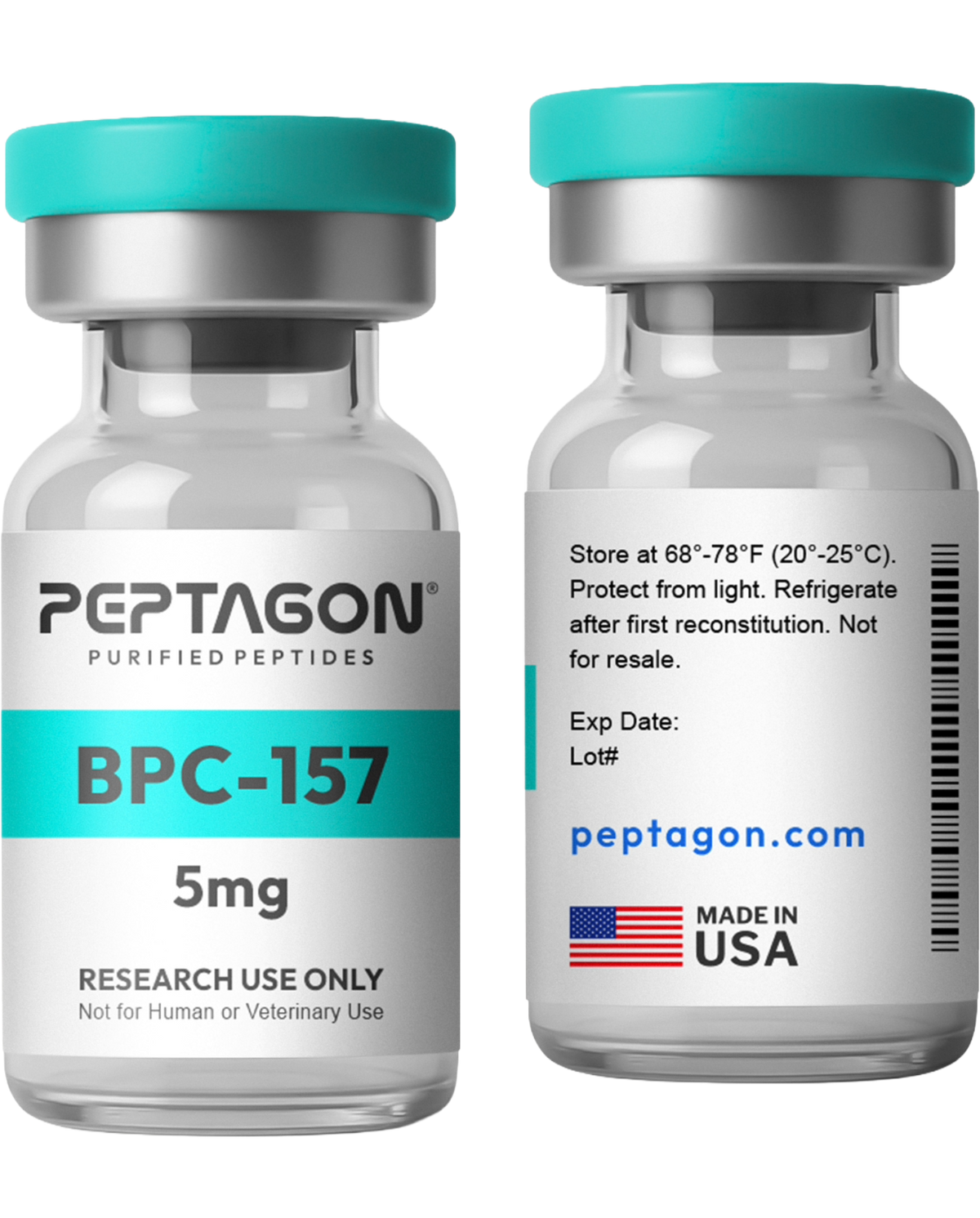 Peptagon BPC-157 Research Peptide Solution – 5mg / 10mg / 20mg – official product image 4