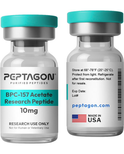 Peptagon BPC-157 Acetate Research Peptide – 10mg – official product image 2