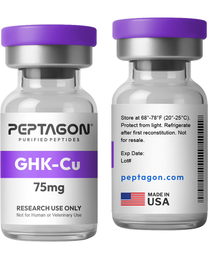 Peptagon GHK-Cu Research Peptide – 50mg / 75mg / 100mg – official product image 2