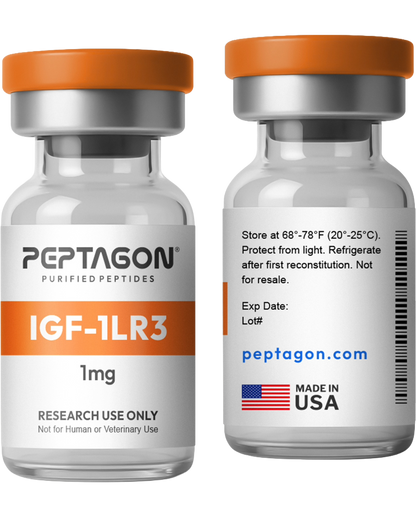 Peptagon IGF-1 LR3 Research Peptide – 1mg – official product image 2