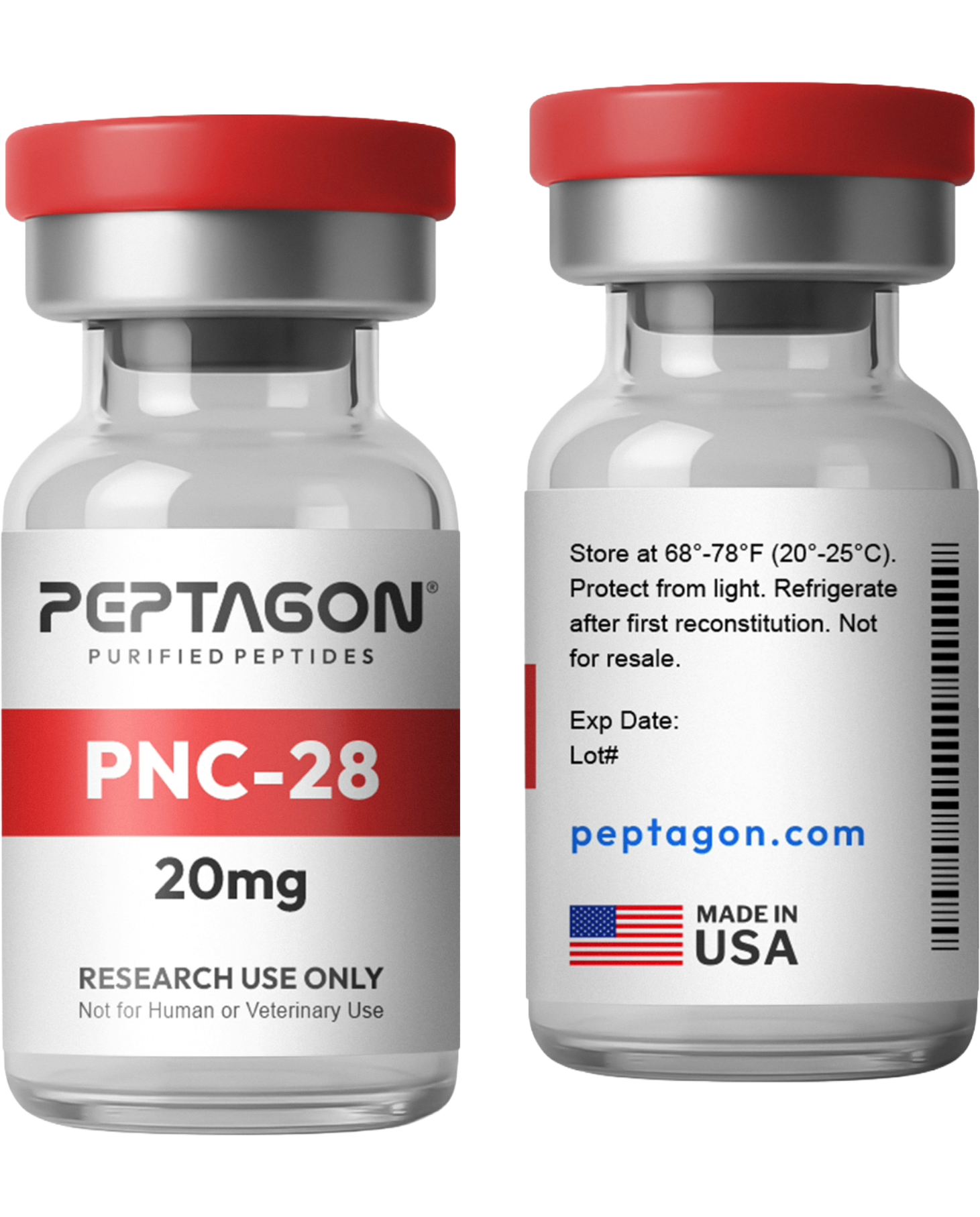 Peptagon PNC-28 Research Peptide – 20mg – official product image 2