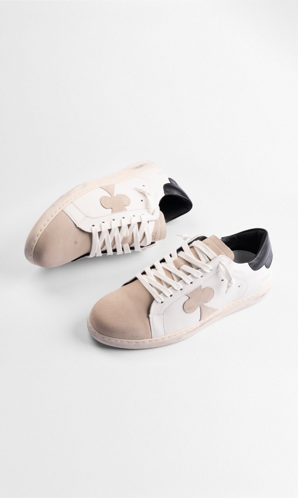 The Gallerist Geneva-sneakers for menn – beige, produktbilde 3