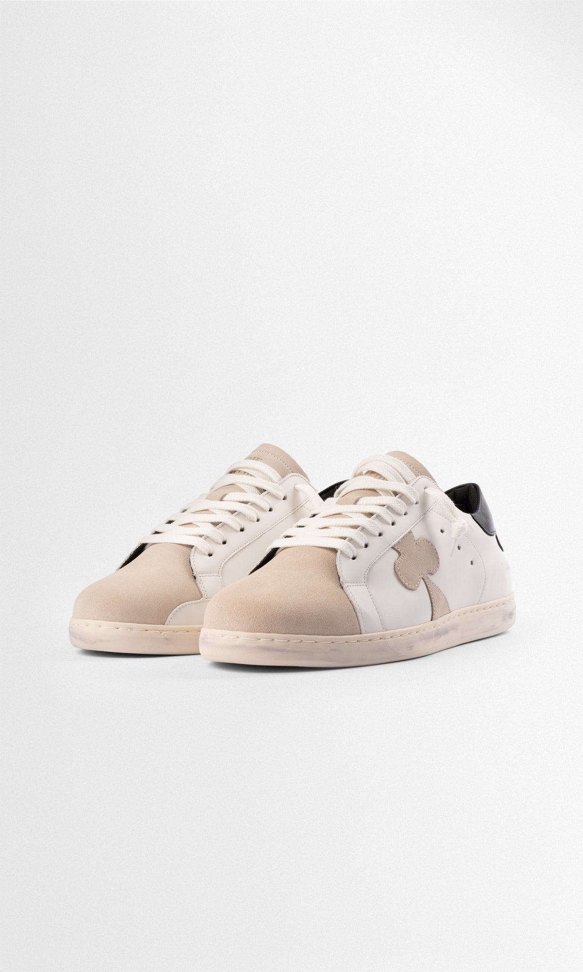 The Gallerist Geneva-sneakers for menn – beige, produktbilde 2
