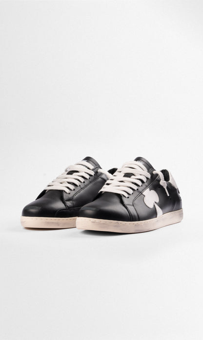 The Gallerist Geneva-sneakers for menn – svart og hvit, produktbilde 2