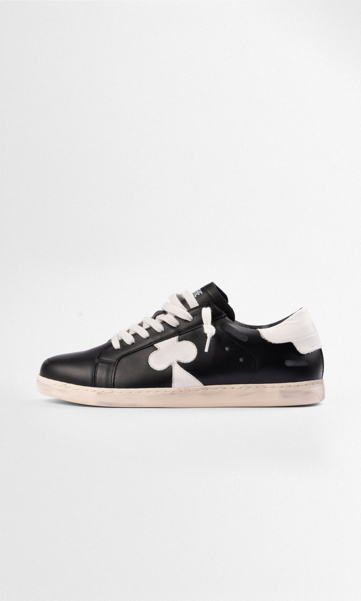The Gallerist Geneva-sneakers for menn – svart og hvit, produktbilde 1