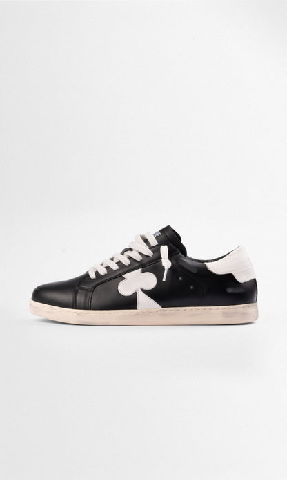 The Gallerist Geneva-sneakers for menn – svart og hvit, produktbilde 1