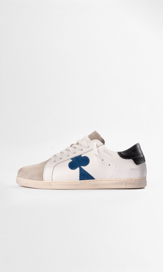 The Gallerist Geneva-sneakers for menn – blå kløver, tofarget, produktbilde 1