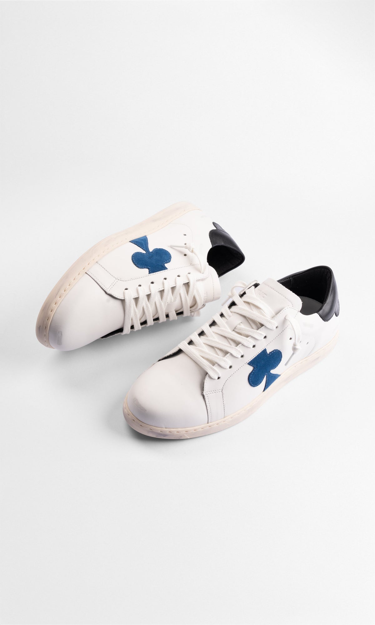 The Gallerist Geneva-sneakers for menn – blå kløver, produktbilde 3