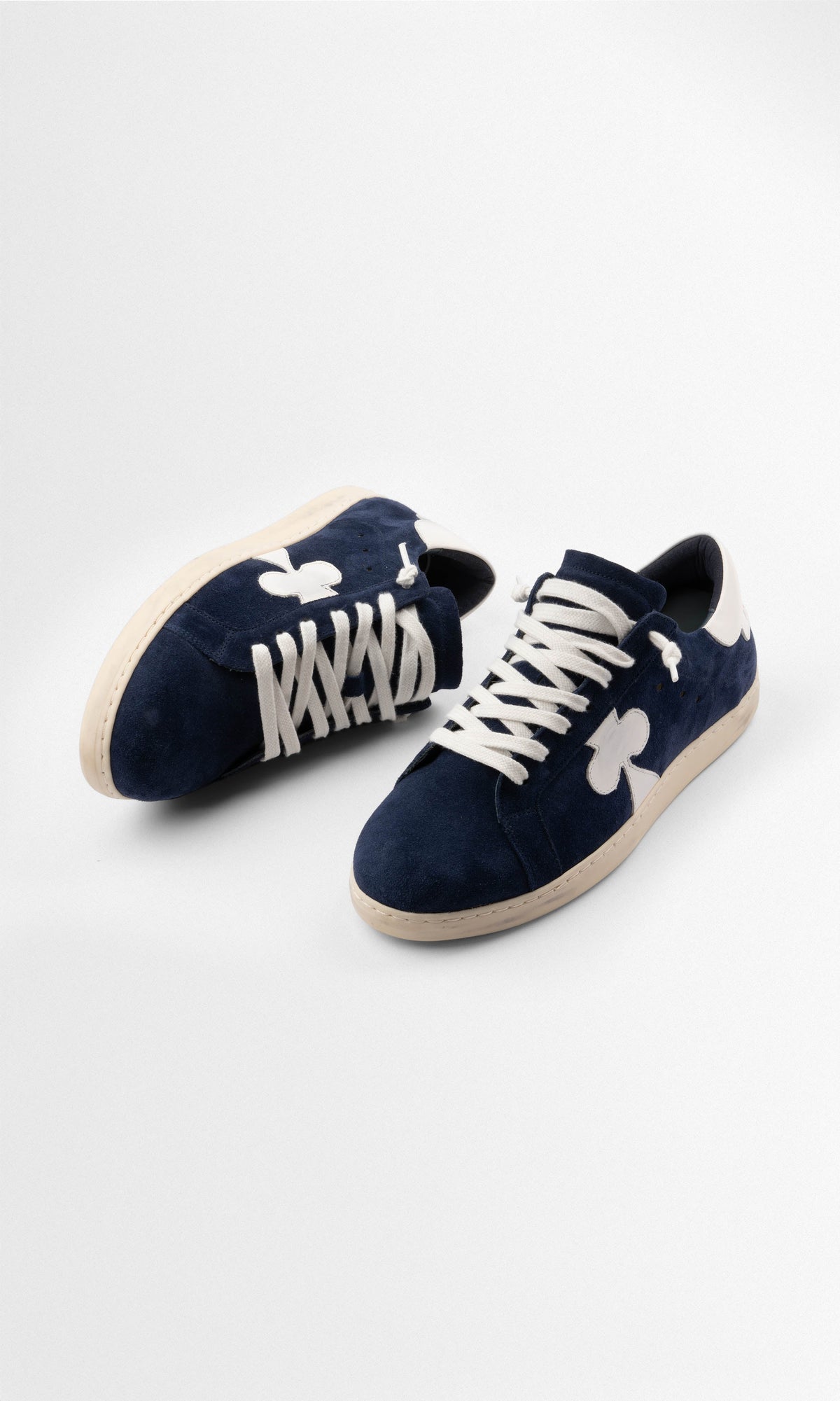 The Gallerist Geneva-sneakers for menn – mørkeblå, produktbilde 3