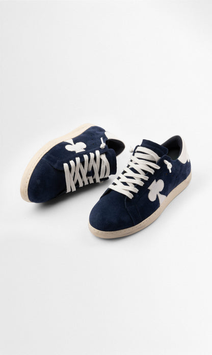 The Gallerist Geneva-sneakers for menn – mørkeblå, produktbilde 3