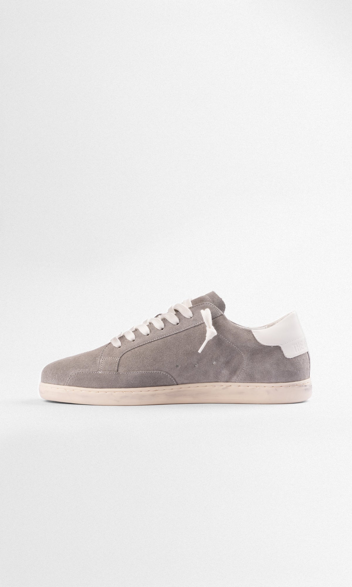 The Gallerist Geneva-sneakers for menn – grå semsket skinn, produktbilde 4