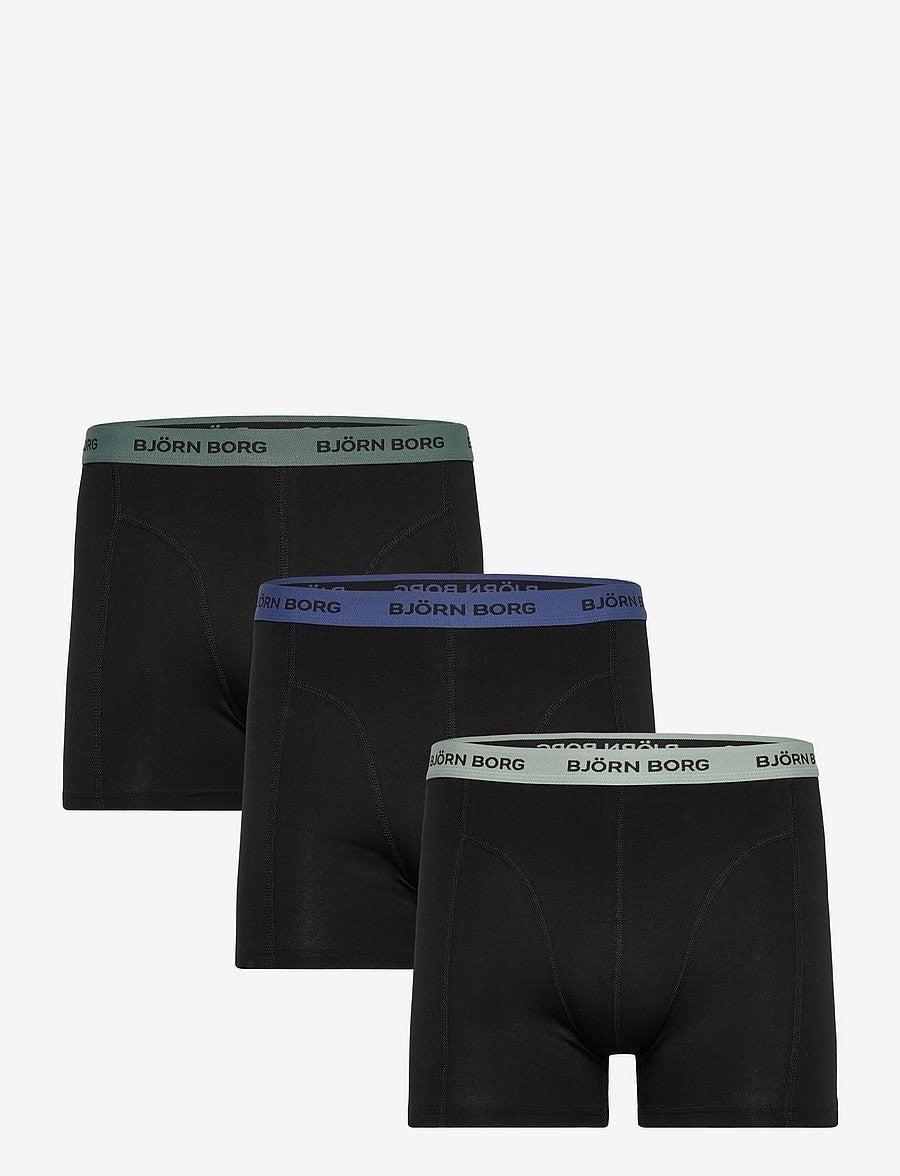 Björn Borg COTTON STRETCH BOXER 3p herreunderbukser, 3-pack