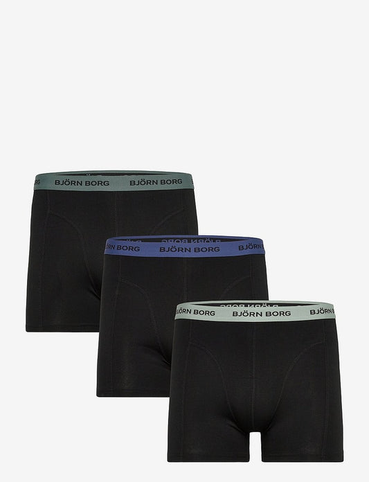 Björn Borg COTTON STRETCH BOXER 3p herreunderbukser, 3-pack