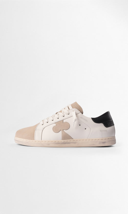 The Gallerist Geneva-sneakers for menn – beige, produktbilde 1