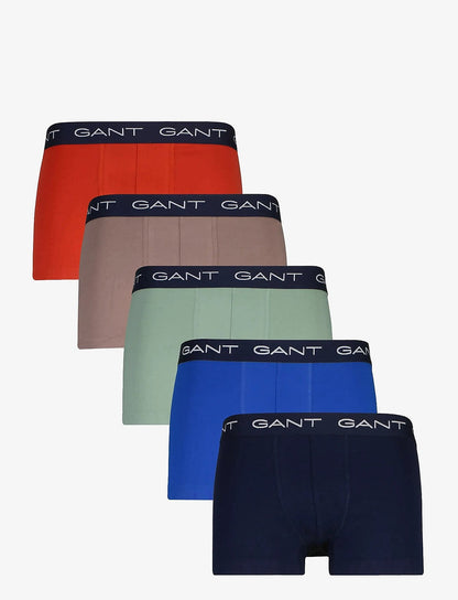 GANT TRUNK 5-PACK herreunderbukser, 5-pack i MAPLE FIRE
