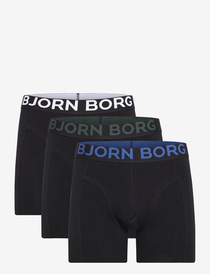 Björn Borg ORGANIC COTTON STRETCH BOXER 3p herreunderbukser, 3-pack i MULTIPACK 5