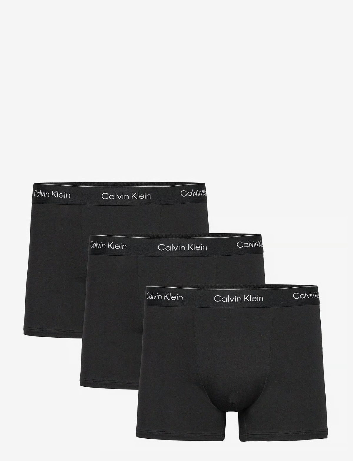 Calvin Klein RELAXED FIT TRUNK 3PK herreunderbukser, 3-PACK i svart W DTM WB