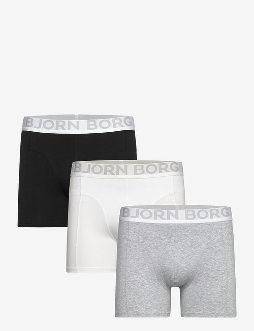 Björn Borg ORGANIC COTTON STRETCH BOXER 3p herreunderbukser, 3-pack