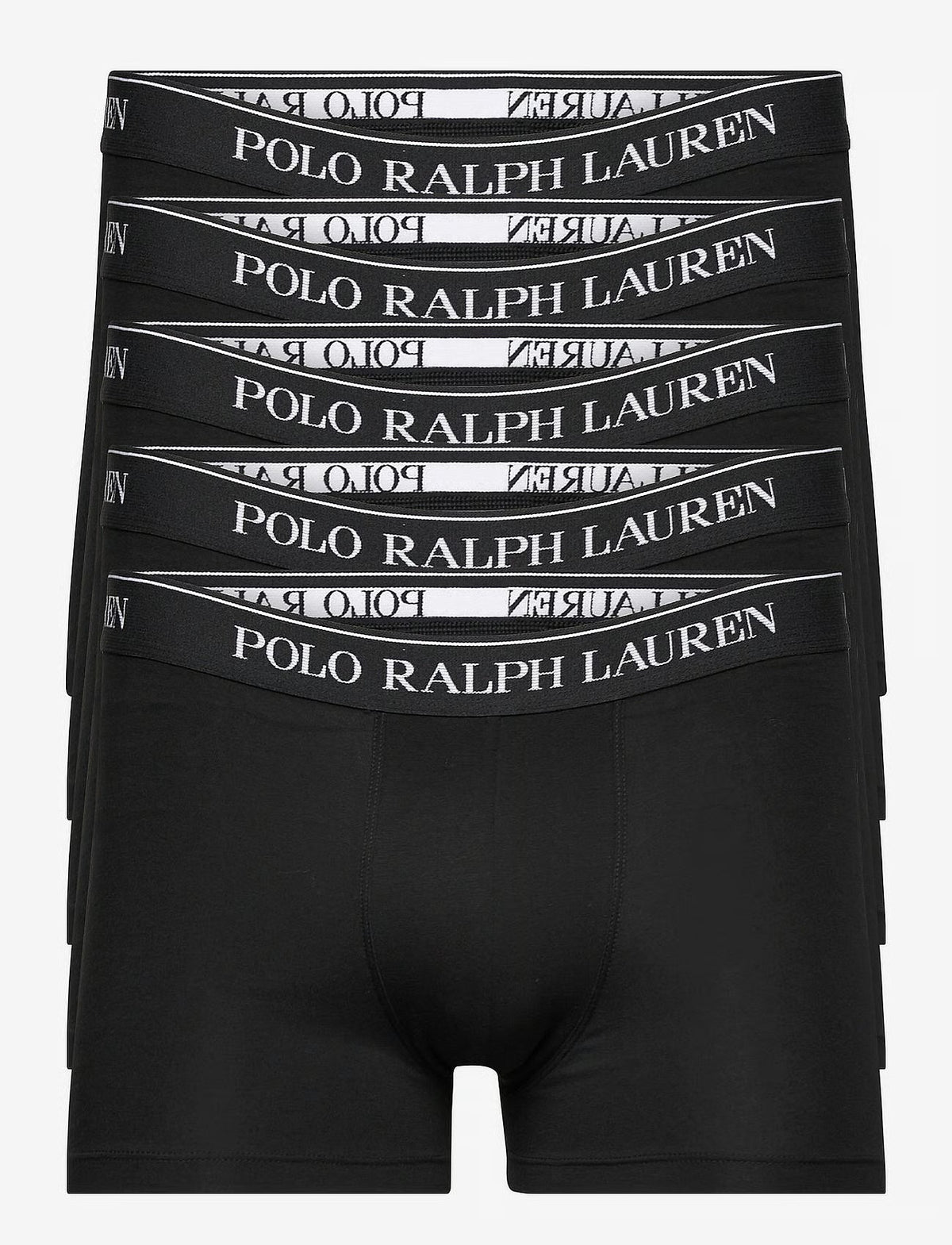 Polo Ralph Lauren Classic Stretch Cotton Trunk 5-Pack herreunderbukser, 5-pack i 5PK svart