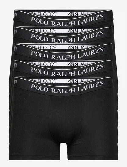 Polo Ralph Lauren Classic Stretch Cotton Trunk 5-Pack herreunderbukser, 5-pack i 5PK svart