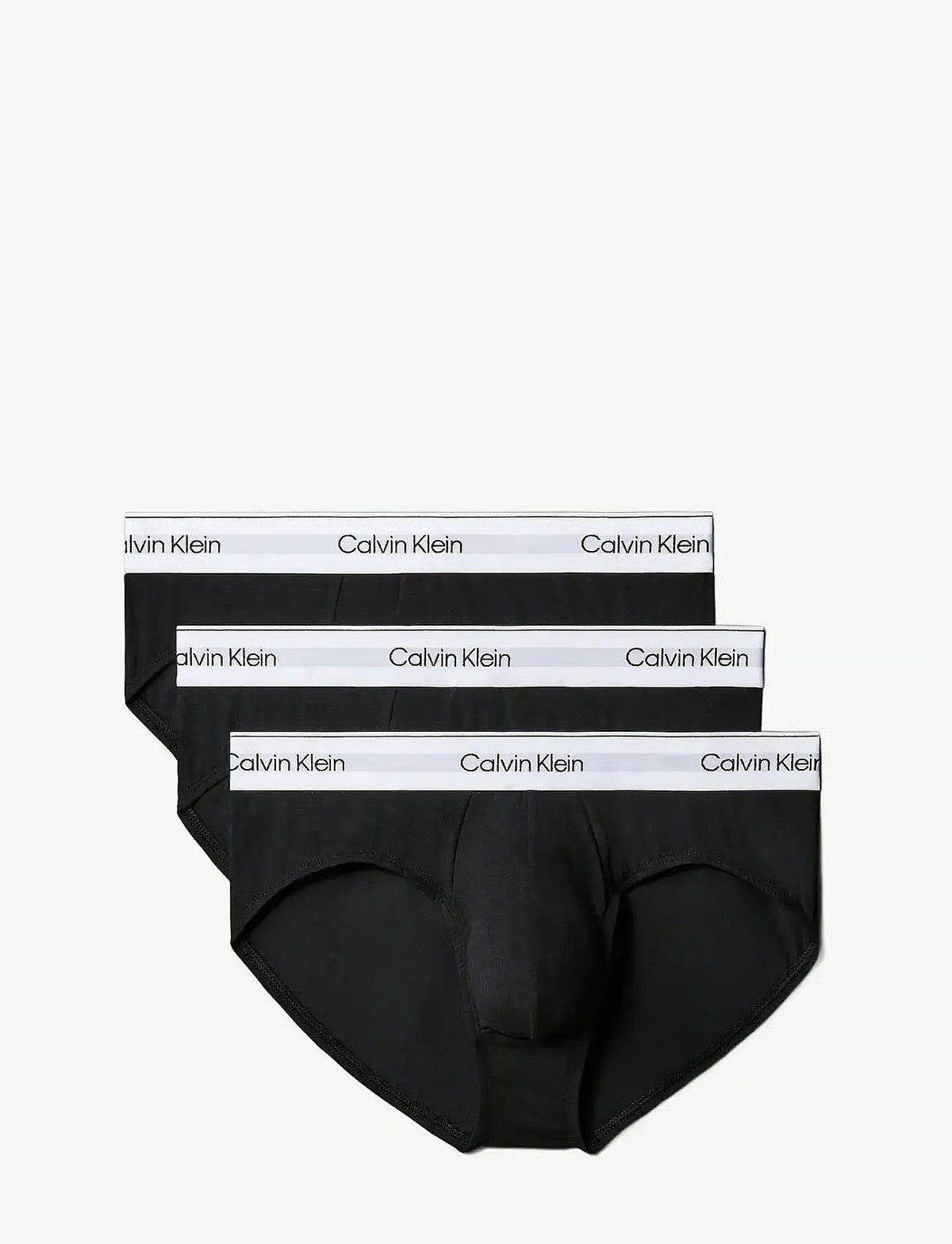 Calvin Klein HIP BRIEF 3PK herreunderbukser, 3-PACK i svart svart svart