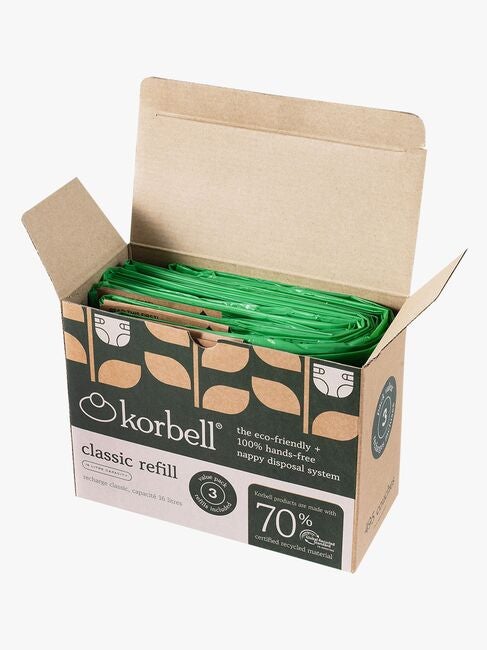 Korbell Classic Refill 3-pakning