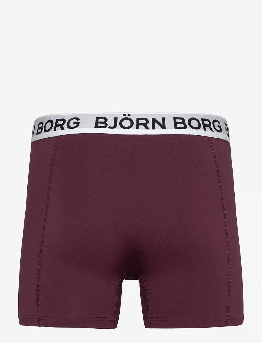 Björn Borg COTTON STRETCH BOXER 5p herreunderbukser, 5-pack