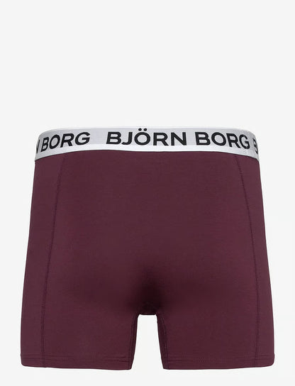 Björn Borg COTTON STRETCH BOXER 5p herreunderbukser, 5-pack