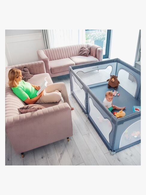 Lionelo WILLOW Lekehage for Barn & Baby, Beige Sand