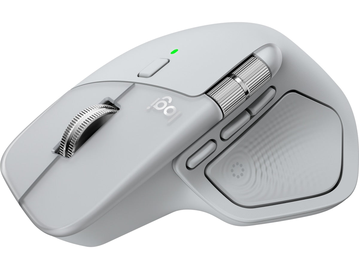 Produktbilde av Logitech MX Master 4 Trådløs Ergonomisk Mus (lysegrå) fra Logitech