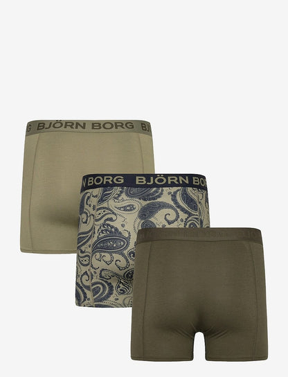 Björn Borg BAMBOO COTTON BLEND BOXER 3p herreunderbukser, 3-pack