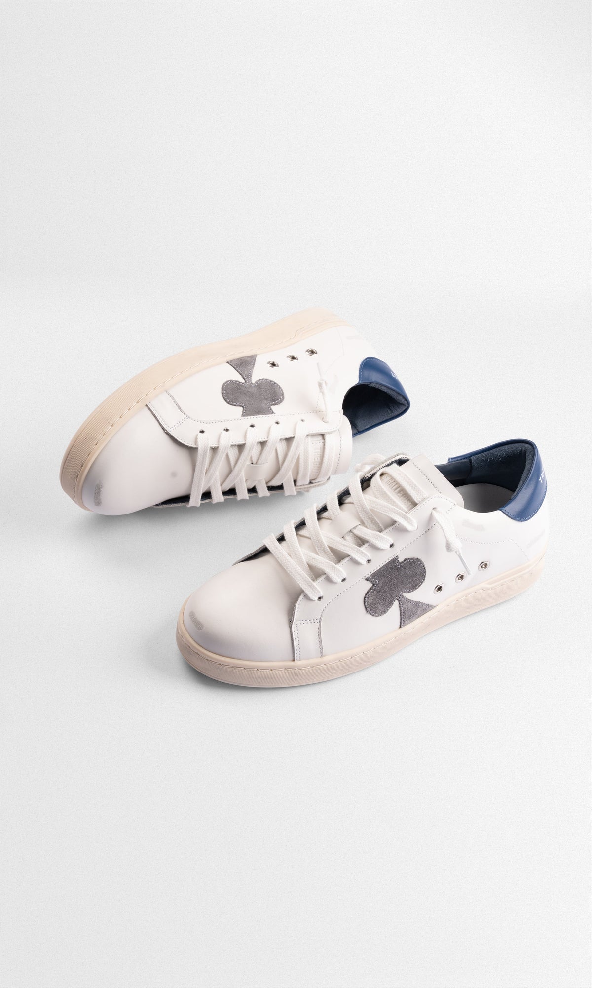 The Gallerist Milano-sneakers for menn – marineblå hæl, produktbilde 3