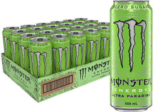 Monster Ultra Paradise 24 x 500 ml – full kartong med 24 bokser à 500 ml
