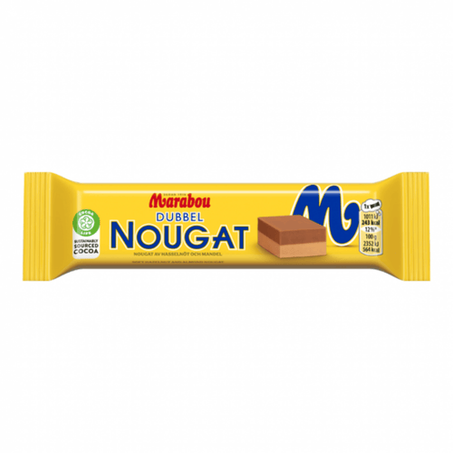 Marabou Dobbel nougat 42 X 43 G 42 x 43.0 g storpakke
