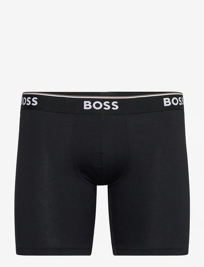 BOSS BoxerBrLong 3P Power herreunderbukser, 3-pack