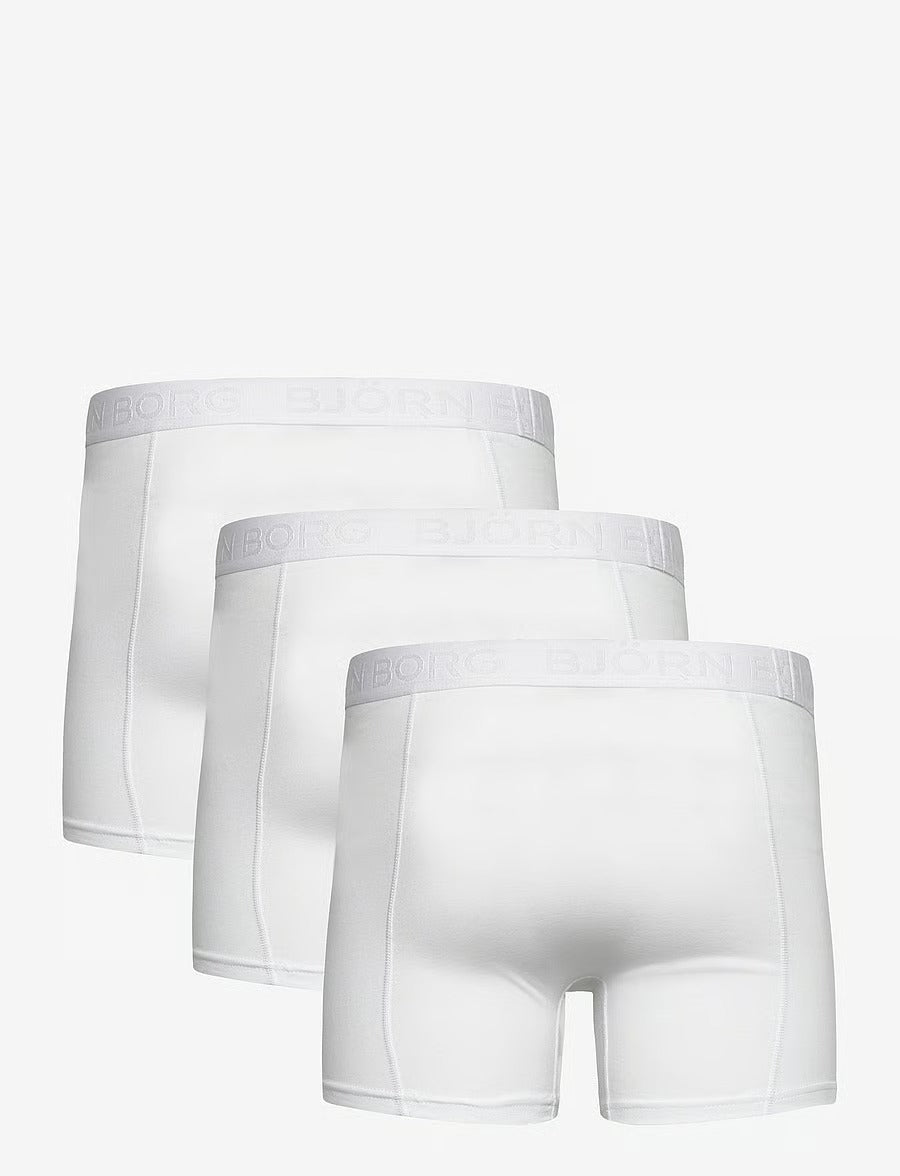 Björn Borg COTTON STRETCH BOXER 3p herreunderbukser, 3-pack