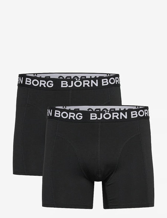 Björn Borg COTTON STRETCH BOXER 2p herreunderbukser, 2-pack