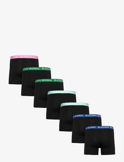 Björn Borg COTTON STRETCH BOXER 7p herreunderbukser, 7-pack
