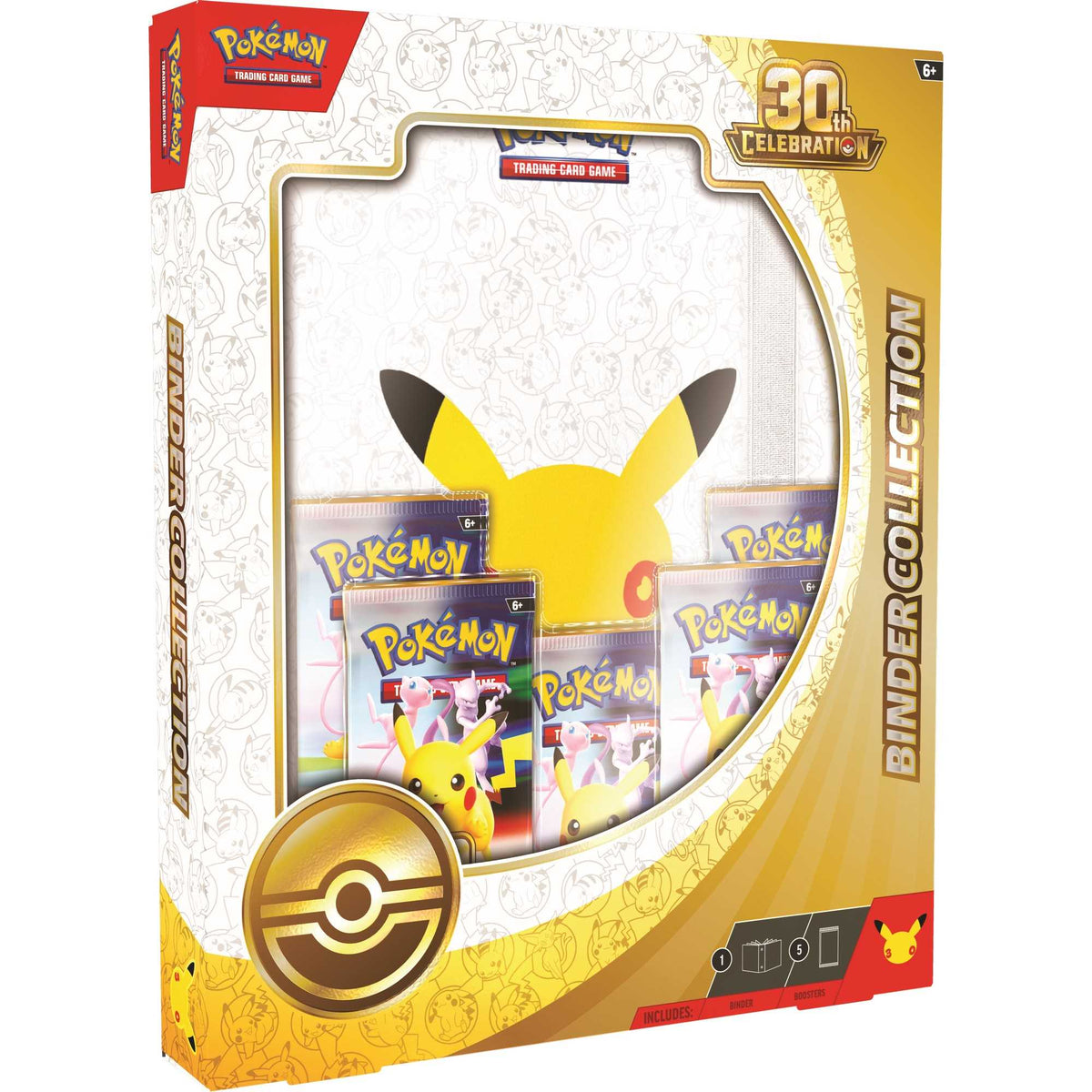 Pokémon TCG Binder Collection – 30th Celebration, fabrikkforseglet
