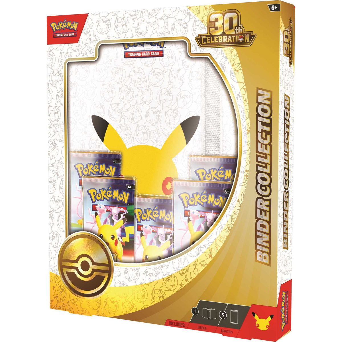 Pokémon TCG Binder Collection – 30th Celebration, fabrikkforseglet