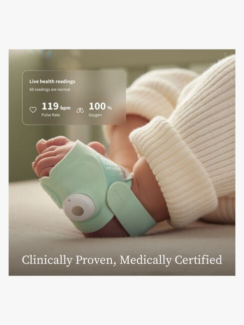 Owlet Dream Duo All-in-One Smart Babymonitor System (3rd Gen), Dusty Rose