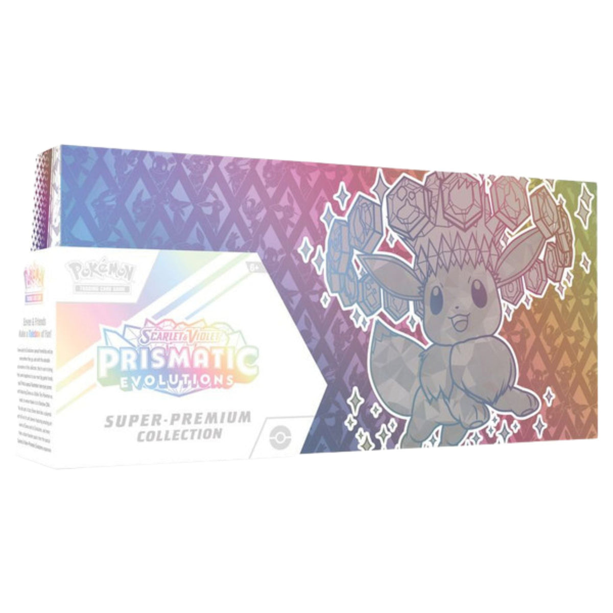 Pokémon Scarlet & Violet Prismatic Evolutions Super Premium Collection, fabrikkforseglet