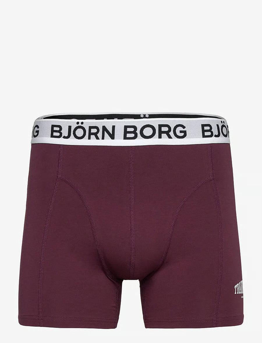 Björn Borg COTTON STRETCH BOXER 5p herreunderbukser, 5-pack