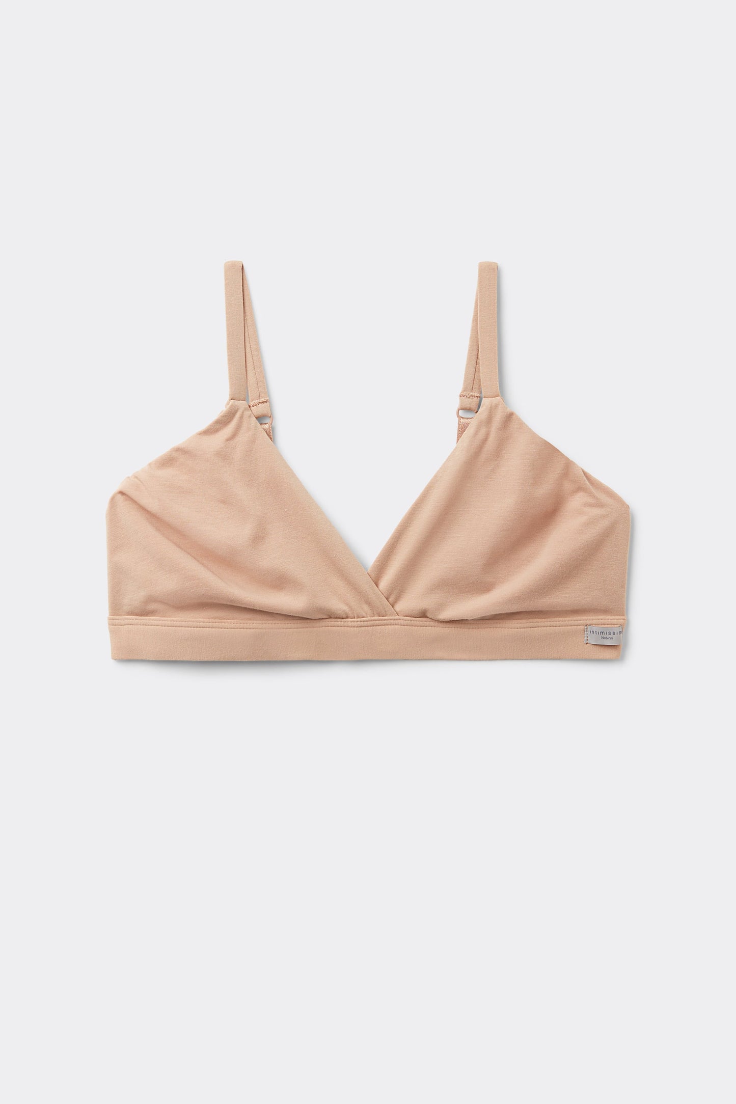 Emma Triangel BH in Natural Bomull |
