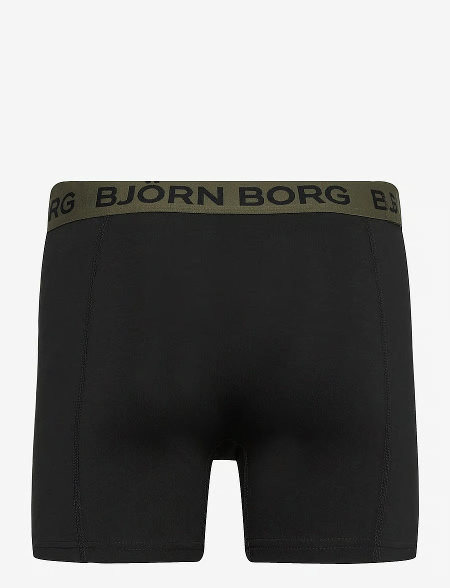Björn Borg COTTON STRETCH BOXER 3p herreunderbukser, 3-pack