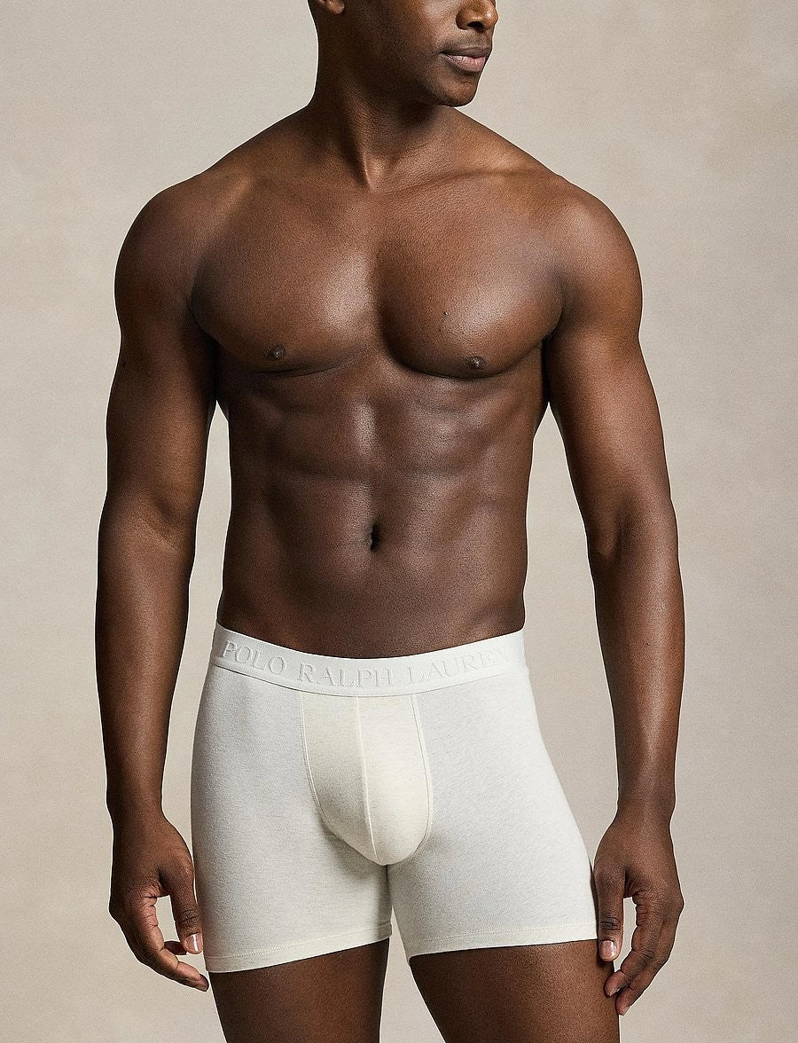 Polo Ralph Lauren Stretch Cotton Boxer Brief 3-Pack herreunderbukser, 3-pack